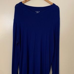 Michael Kors Long Sleeve V Neck